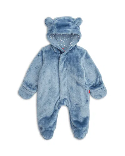 Magnetic Me Boys' Winter Sky Fleece Footie One Piece - Baby In Blue