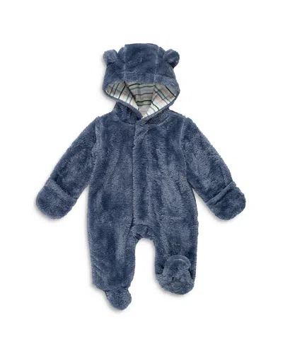 Magnetic Me Boys' Winter Sky Minky Footie - Baby In Blue
