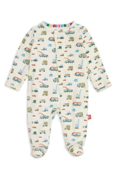 Magnetic Me Babies'  Dumps Like A Truck Modal Footi In White