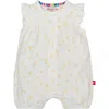 Magnetic Me Evangeline Organic Cotton Romper In White