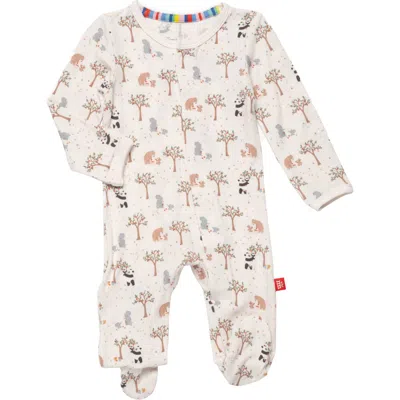 Magnetic Me Babies'  Family Tree Magnetic Footie In Beige