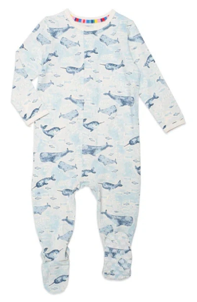 Magnetic Me Babies' Fantasea Cove Fitted One-piece Footie Pajamas