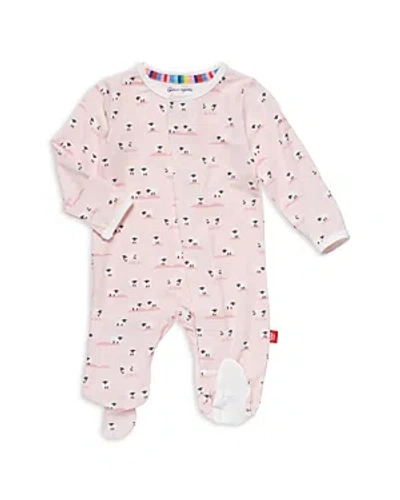 Magnetic Me Girls' Baa Baa Footie - Baby In Pink