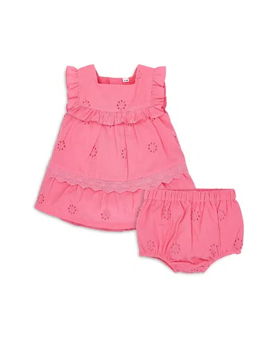 Magnetic Me Girls' Bubble Gum Dress & Diaper Cover Set - Baby