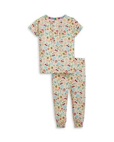 Magnetic Me Girls' Honey Blossom Magnetic Pajama Set - Little Kid, Big Kid In Multi