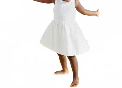 Magnetic Me Kids' Girls' Magnetic Cotton Dress In White