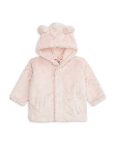 Magnetic Me Girls' Minky Bear Fleece Jacket - Baby In Multi