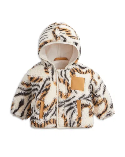 Magnetic Me Girls' Wild Side Fleece Printed Hooded Jacket - Baby In Multi