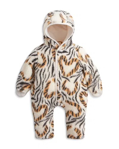 Magnetic Me Girls' Wild Side Fleece Printed Hoodie Stroller One Piece - Baby In Animal Print