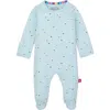 Magnetic Me Honey Hill Bee Print Organic Cotton Footie In Honey