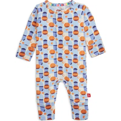 Magnetic Me Babies'  Hoops There It Is Convertible Footie In Multi