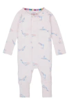 Magnetic Me I Whale Always Love Your Convertible Romper In Pink