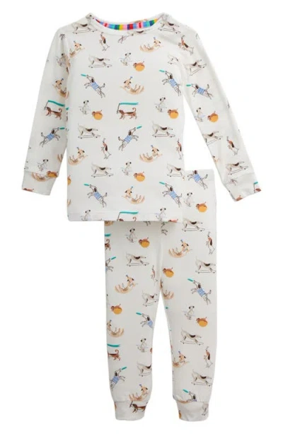 Magnetic Me Babies'  Kids' Howlarious Fitted Two-piece Pajamas In Multi