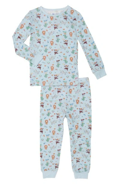 Magnetic Me Kids' I Like Big Punts Two-piece Pajamas In Ilike