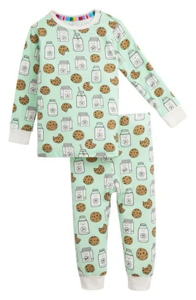 Magnetic Me Babies'  Kids' Legendairy Two-piece Fitted Pajamas In Green