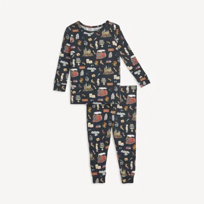 Magnetic Me Kids Long Sleeve Pajamas In Harry Potter First Year In Multi