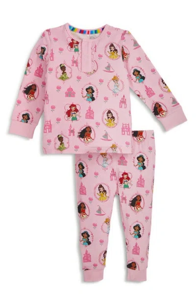 Magnetic Me Babies'  Kids' Princess Royal Radiance Ruffle Fitted Two-piece Pajamas In Multi