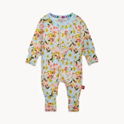 Magnetic Me Kids' Seraphina Magnetic Ruffle Convertible Romper In Multi
