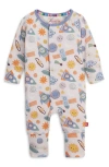 Magnetic Me Let's Rocket Convertible Magnetic Footie In Multi