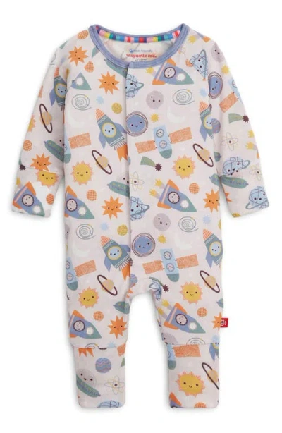 Magnetic Me Babies'  Let's Rocket Convertible Magnetic Footie In Multi