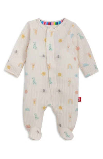 Magnetic Me Babies'  Lullaby Sky Magnetic Convertible Footie In Multi