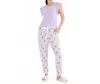 Magnetic Me Modal Magnetic Short Sleeve Jogger Set In Disney Princess In White