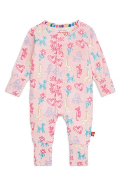 Magnetic Me Babies'  Party Animals Glow In Pink