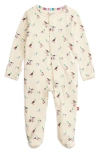 Magnetic Me Quack Me Up Organic Cotton Magnetic Footie In Neutral