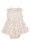Magnetic Me So-fish-ticated Skirted Bodysuit In Pink