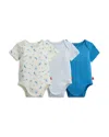 Magnetic Me Unisex Bodysuit Bundle, Pack Of 3 - Baby In Blue