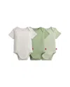 Magnetic Me Unisex Bodysuit Bundle, Pack Of 3 - Baby In White