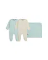 Magnetic Me Unisex Convertible Coveralls & Blanket Set - Baby In Gray