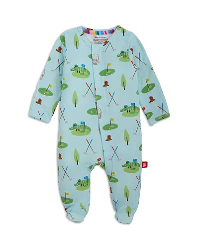 Magnetic Me Unisex Gopher It Magnetic Footie - Baby In Blue