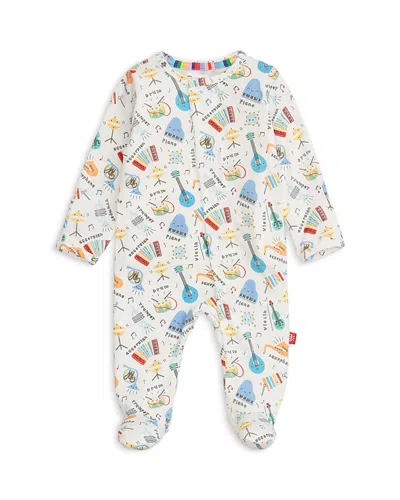 Magnetic Me Unisex Printed Footie - Baby In Multi