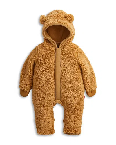Magnetic Me Unisex Sherpa Fleece Bear Pram - Baby In Brown