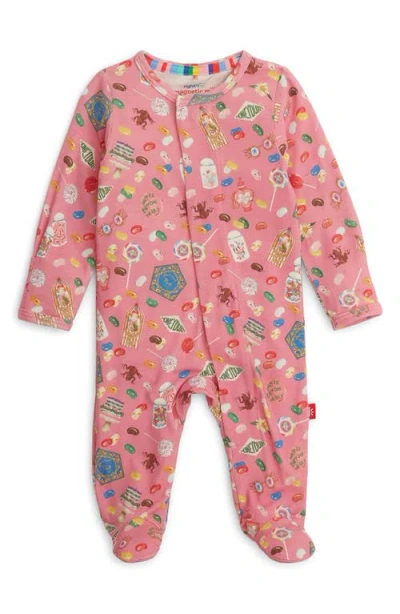 Magnetic Me Babies'  X Harry Potter™ Honeydukes Magnetic Footie In Pink