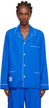 Magniberg Blue Dolce Pyjama Shirt In Multi