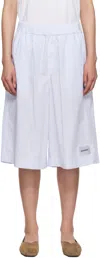 Magniberg Blue Night Pyjama Shorts In White
