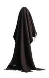 Magniberg Bold Wool Blanket In Black