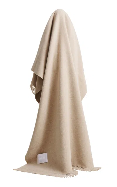 Magniberg Bold Wool Blanket In Brown