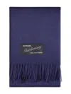 Magniberg Fringed Scarve In Blue