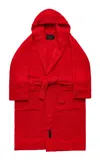 Magniberg Gelato Cotton Bathrobe In Red