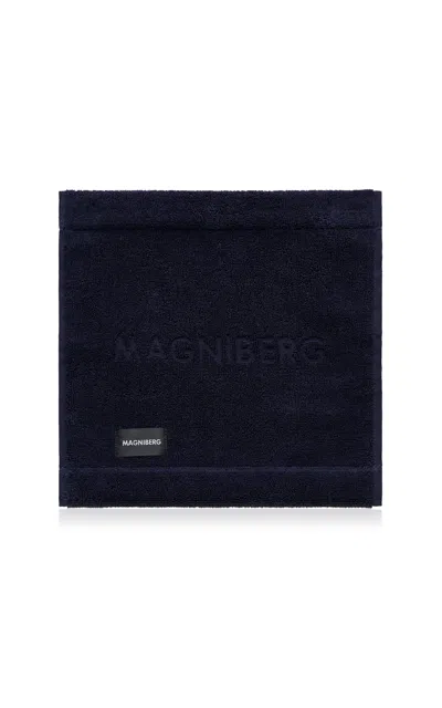 Magniberg Gelato Cotton Face Cloth In Blue