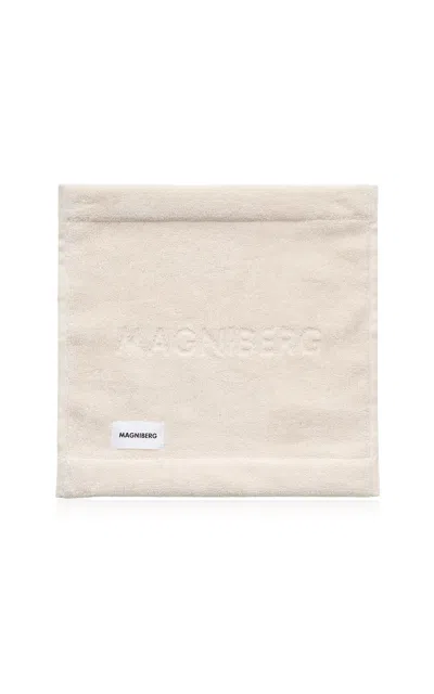 Magniberg Gelato Cotton Face Cloth In White