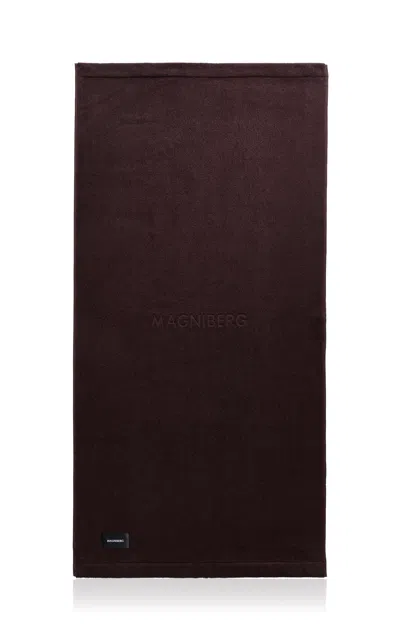 Magniberg Gelato Cotton Towel In Brown