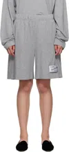 Magniberg Gray Glow Shorts In Gray