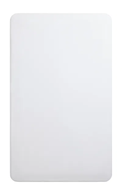 Magniberg Mother King Pima Cotton Fitted Sheet In White