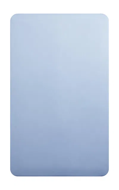 Magniberg Mother Queen Pima Cotton Fitted Sheet In Blue