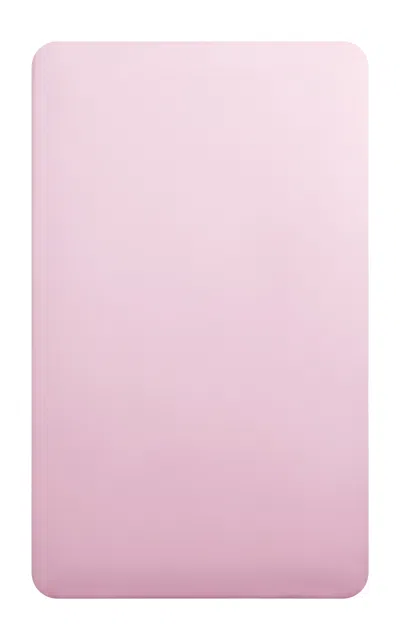 Magniberg Mother Queen Pima Cotton Fitted Sheet In Pink