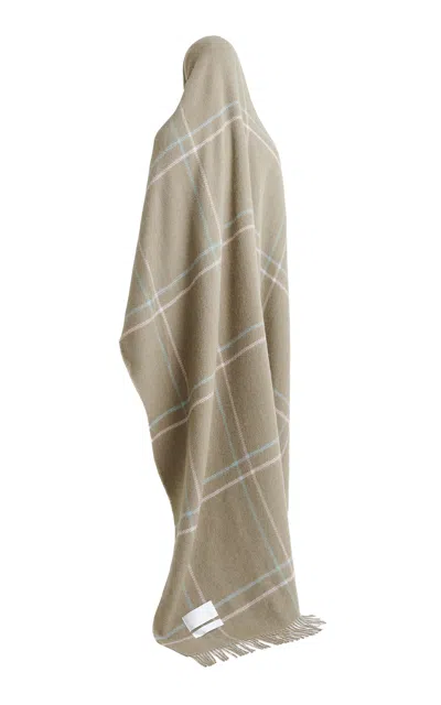 Magniberg Princess Wool Blanket In Gray